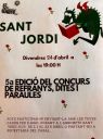 Concurso SANT JORDI '26. 5o. concurso Refranes, dichos y palabras